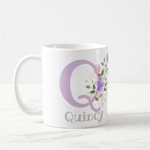 Mug Personnalisé avec le nom et la première initiale.