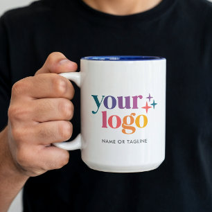 Mug personnalisé avec logo de l'entreprise pour pr