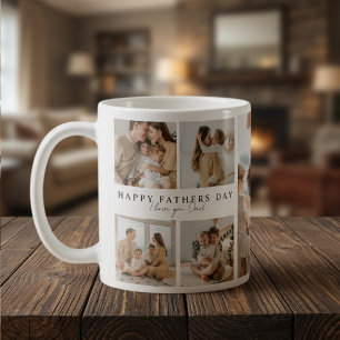Mug personnalisé avec un collage de photos pour un
