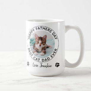 Mug Personnalisé Chat Papa Fête des pères Animaux de c