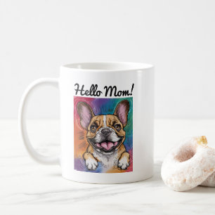 Mug Personnalisé coloré Joyeux animal de compagnie fra