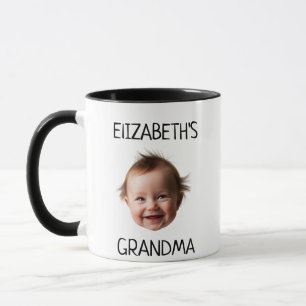 Mug Personnalisé Cute Baby Face Photo Maman Papa anniv