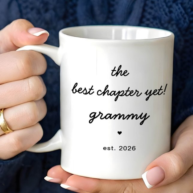 Mug personnalisé de Grammy Meilleur chapitre jusqu (Créateur téléchargé)