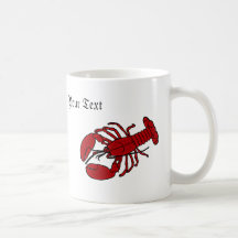 Mug personnalisé de homard