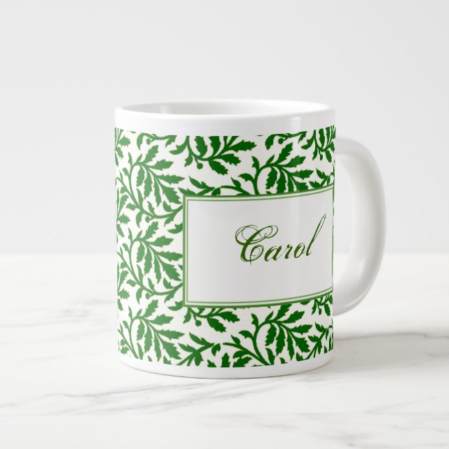Mug personnalisé de lierre vert (Devant droit)