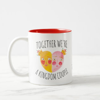 Mug personnalisé - Ensemble, nous sommes un Coupl