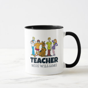 Mug Personnalisé   Gang 14 Mystery Inc Enseignant