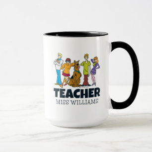 Mug Personnalisé   Gang 14 Mystery Inc Enseignant