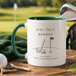 Mug Personnalisé Golf Pawpaw Cadeau Personnalisé