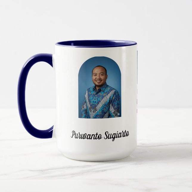 Mug Personnalisé Honneur de Servir le Pays Héros (Gauche)