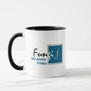 Mug Personnalisé Humour Fun Man, Pun Typographie Art
