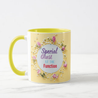 Mug Personnalisé invité spécial à la fonction Pastel J
