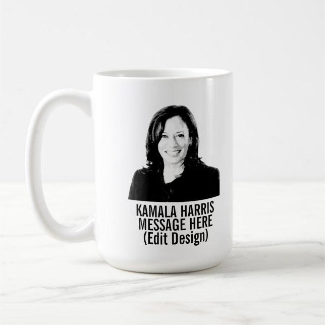 Mug Personnalisé Kamala Harris (Gauche)
