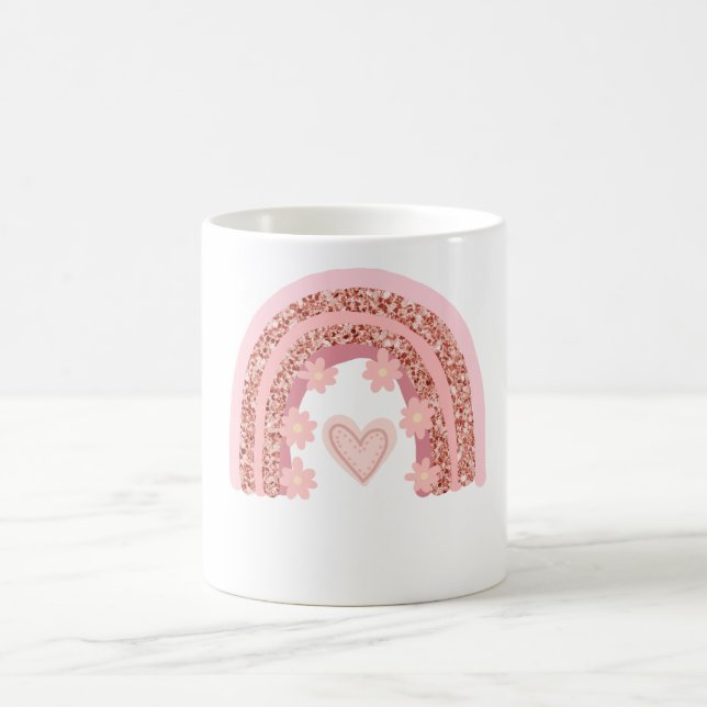 Mug Personnalisé Maman Enfants Nom personnalisé Cute R (Centre)