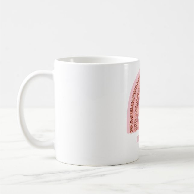 Mug Personnalisé Maman Enfants Nom personnalisé Cute R (Gauche)