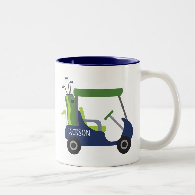Mug personnalisé Marine & Green Golf (Droit)