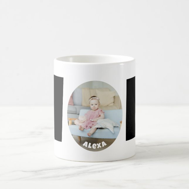 Mug Personnalisé moderne simple cadeau de la Fête des  (Centre)