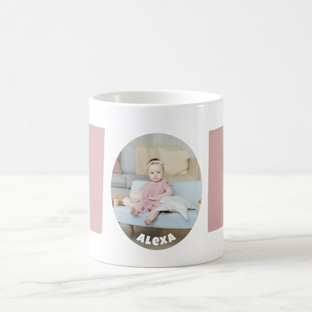 Mug Personnalisé moderne simple cadeau de la Fête des  (Centre)