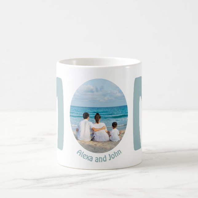 Mug Personnalisé moderne simple cadeau de la Fête des  (Centre)