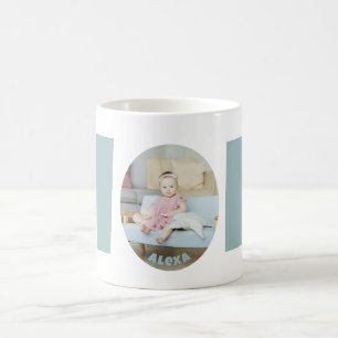 Mug Personnalisé moderne simple cadeau de la Fête des 