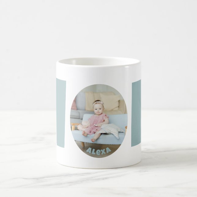 Mug Personnalisé moderne simple cadeau de la Fête des  (Centre)