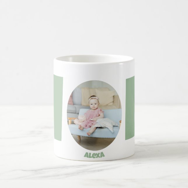 Mug Personnalisé moderne simple cadeau de la Fête des  (Centre)
