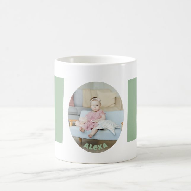 Mug Personnalisé moderne simple cadeau de la Fête des  (Centre)