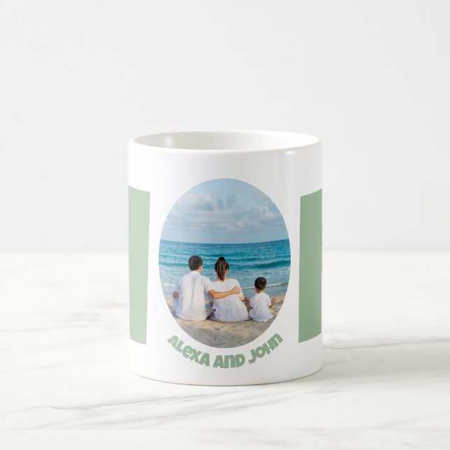 Mug Personnalisé moderne simple cadeau de la Fête des  (Centre)