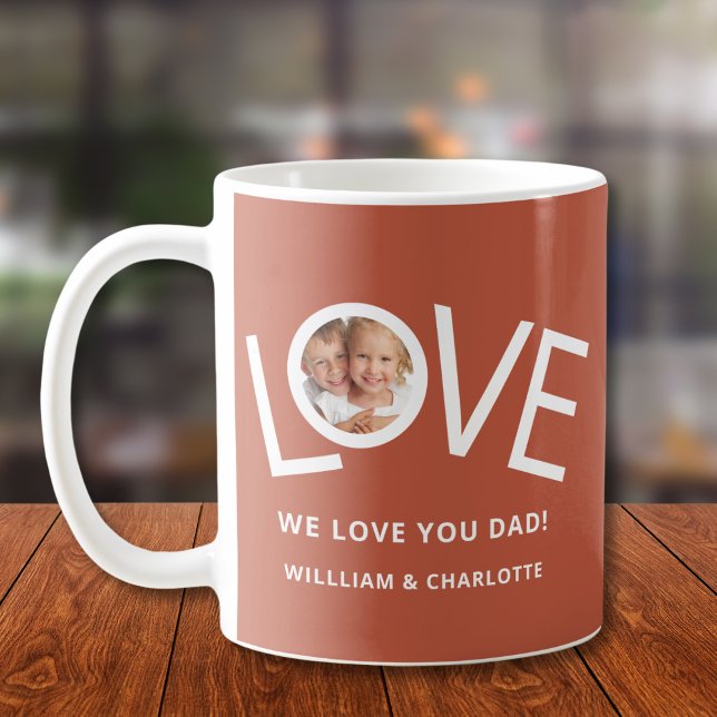 Mug Personnalisé Nous t'aimons Papa (Créateur téléchargé)