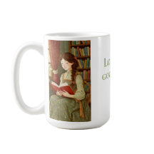 Mug personnalisé « Perdu dans un bon livre »