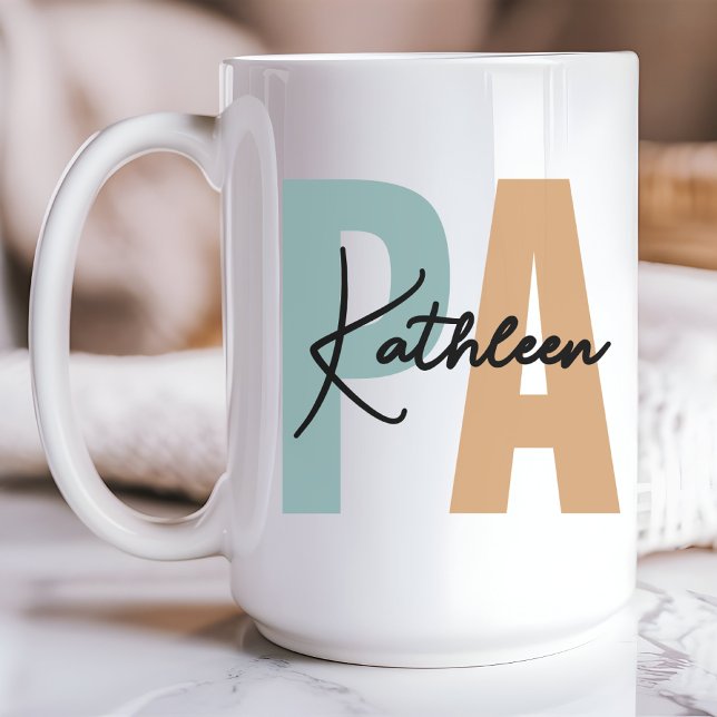 Mug Personnalisé pour Assistant de Médecin, Meille (custom PA mug, Physician Assistant mug, best PA gift, PA coffee mug, PA graduation gift, Doctor gift)