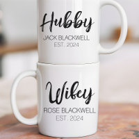 Mug Personnalisé pour Couple pour Cadeau de Mariag
