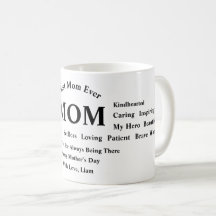 Mug personnalisé pour la fête des mères