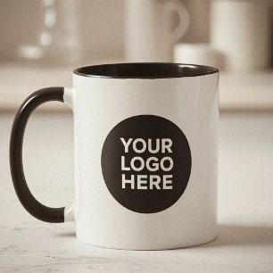 Mug personnalisé pour les logos d'entreprise et le
