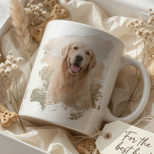 Mug personnalisé pour maman de chien avec photo de