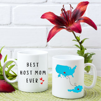 Mug personnalisé pour maman hôte - Au paire cadeau