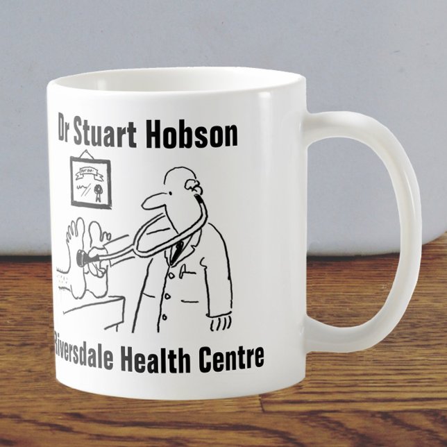 Mug personnalisé pour un médecin (Créateur téléchargé)