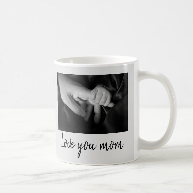 Mug Personnalisé Première Fête des Mères Photo Cute Mi (Droite)