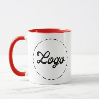 Mug personnalisé promotionnel LIGHT BLUE Combo Log