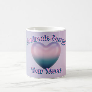 Mug personnalisé rose et violet esthétique