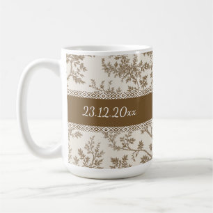 Mug Personnalisé Toile De Jouy Nom Date Personnali