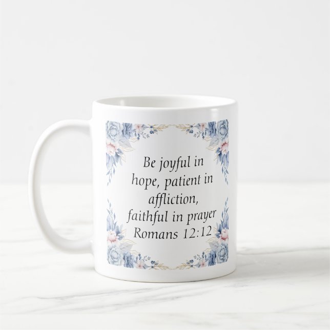 Mug personnalisé unique | Texte et image personnal (Gauche)
