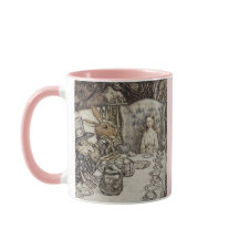 Personnalisé votre nom Vintage Alice au pays des m