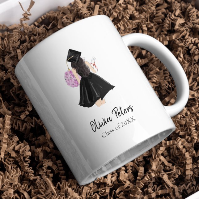 Mug personnalisée, diplôme, classe de 20XX, (Créateur téléchargé)