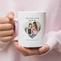 Personnalisée Meilleure Maman Jamais Coeur Photo