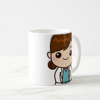 Mug Personnalisée Mignonne Femme Dr(Votre Nom)