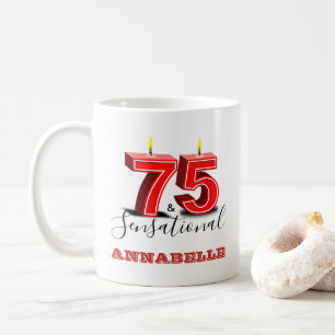 Mug Personnaliser 75 & SENSATIONAL 75e anniversaire
