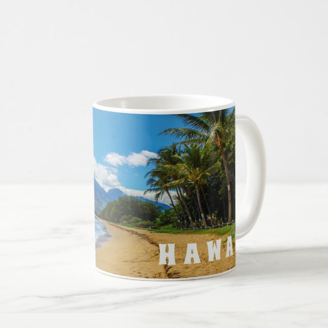 Mug Personnaliser Aloha Hawaii Tropical (Devant droit)