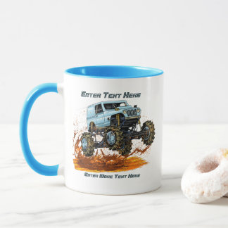 Mug Personnaliser Boue Bogging 4 X 4 Hors route