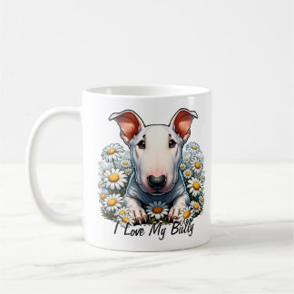 Mug Personnaliser Bull Terrier dans les marais